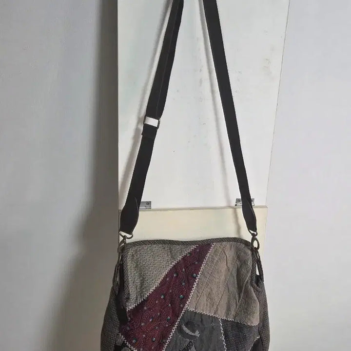 [BUNJANG] Handmade Quilt Crossbody Bag / 수제퀼트크로스&amp;숄드백