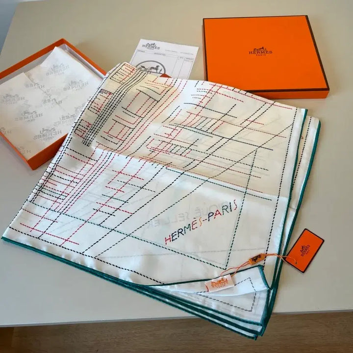 [BUNJANG] Hermes Pique Seller Scarf / 에르메스 Pique Seller 스카프