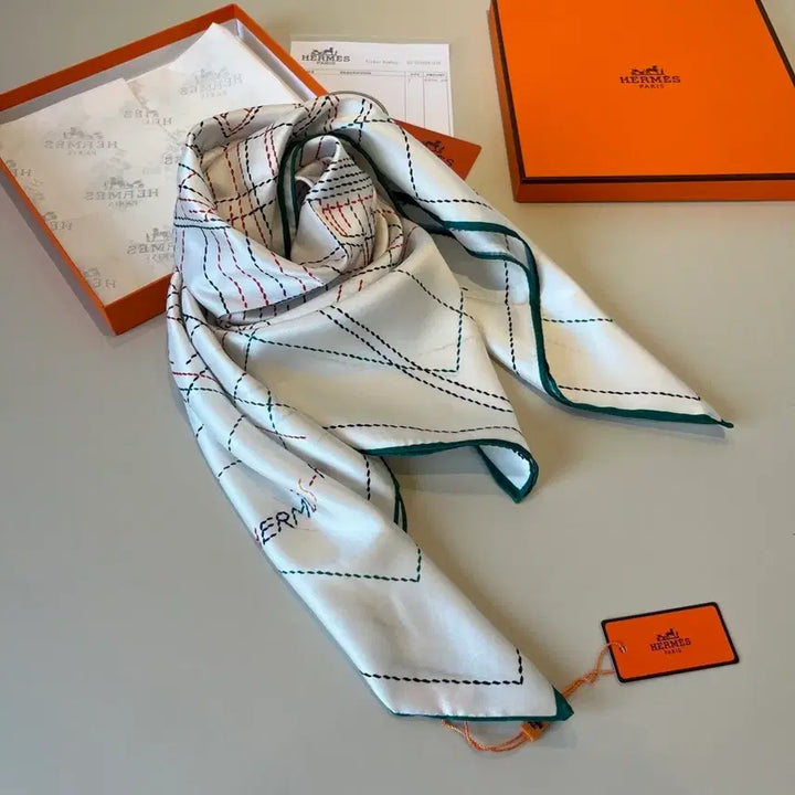 [BUNJANG] Hermes Pique Seller Scarf / 에르메스 Pique Seller 스카프