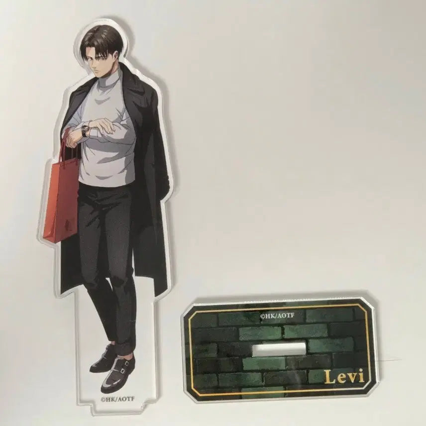 [BUNJANG] Attack on Titan Levi Acrylic Stand / 진격의 거인 스마일 카페 리바이 아크릴