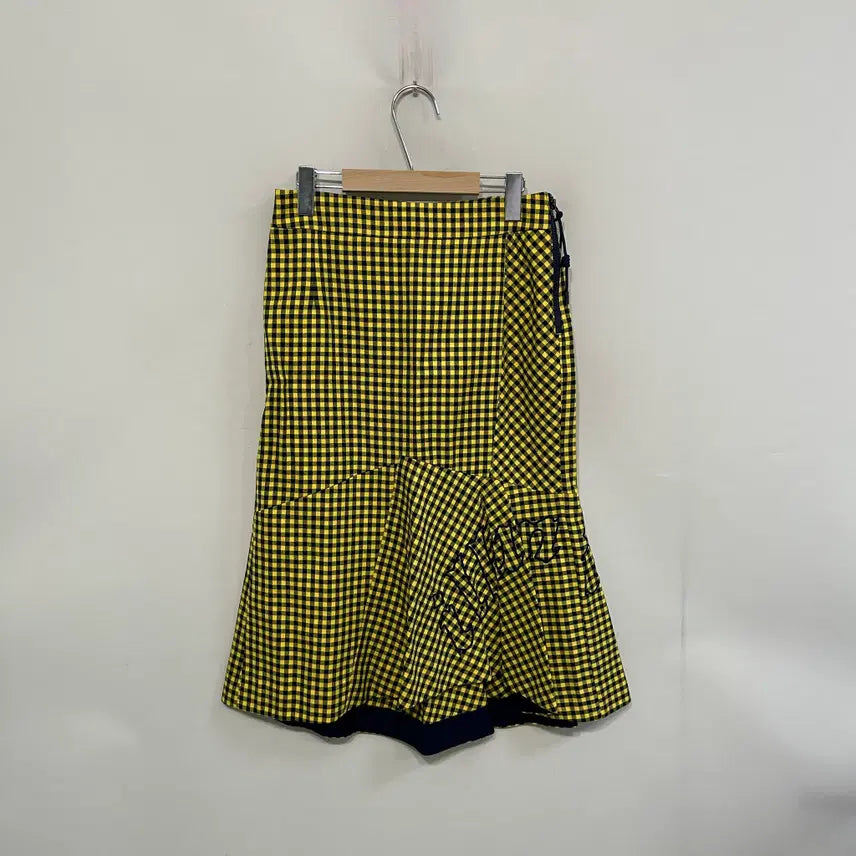 [BUNJANG] Lucky Chouette 20SS Set Up Jacket &amp; Skirt / 럭키슈에뜨 20SS 셋업 자켓 + 치마 38사이즈