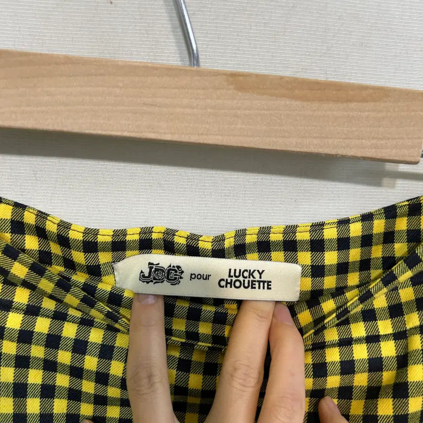 [BUNJANG] Lucky Chouette 20SS Set Up Jacket &amp; Skirt / 럭키슈에뜨 20SS 셋업 자켓 + 치마 38사이즈