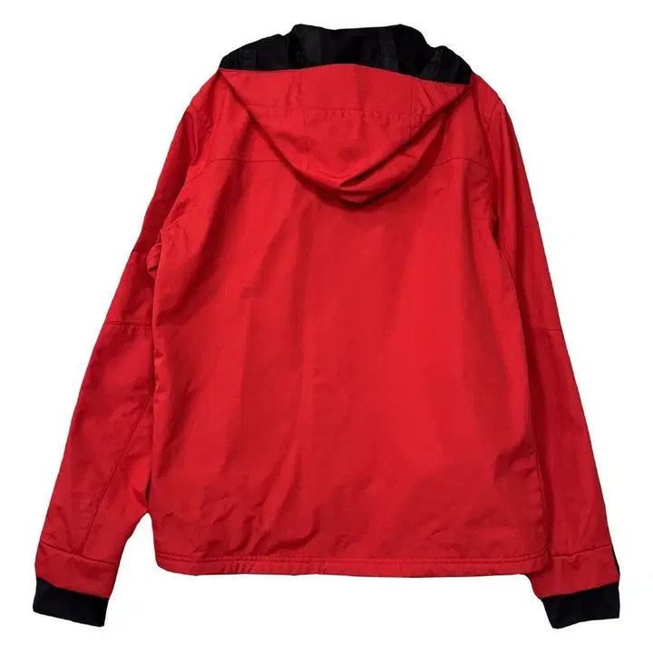 [BUNJANG] Body Glove Printed Red Windbreaker Jacket / 바디 글러브 프린팅 레드 바람막이 점퍼 자켓 M/M/M