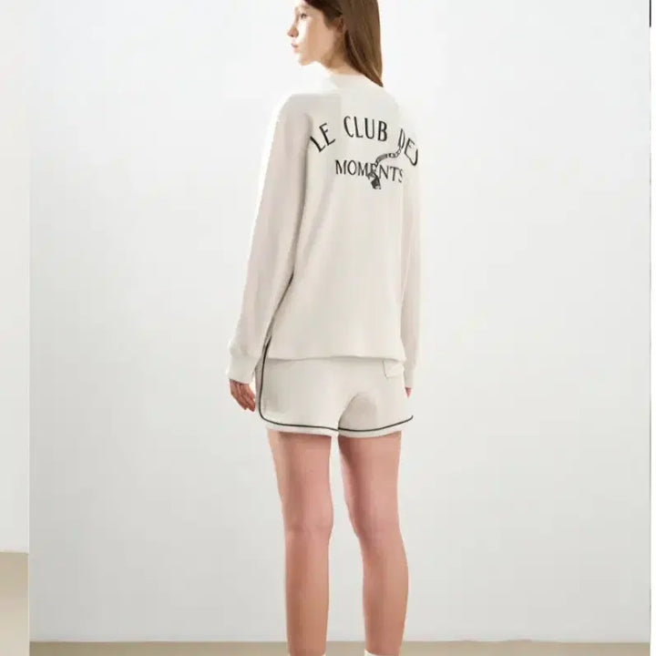 [BUNJANG] Hansum System Color Line Drawstring Shorts / 한섬 25ss 시스템 컬러 라인 드로우스트링 쇼츠 55