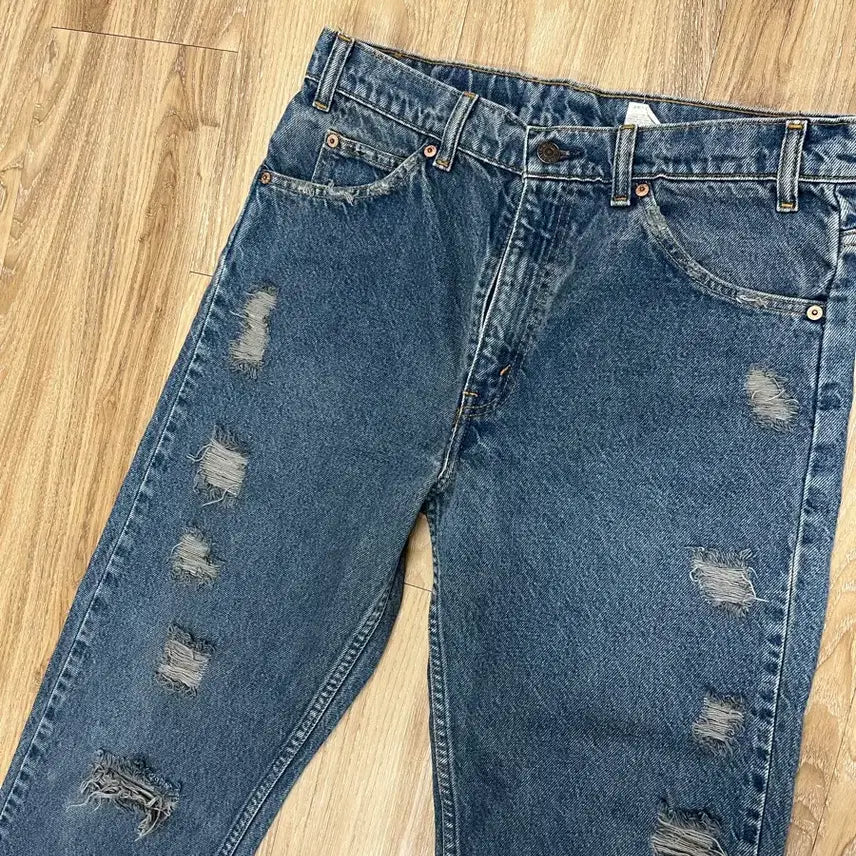 [SOLD OUT] 90s 리바이스 505 오렌지탭 청바지 33