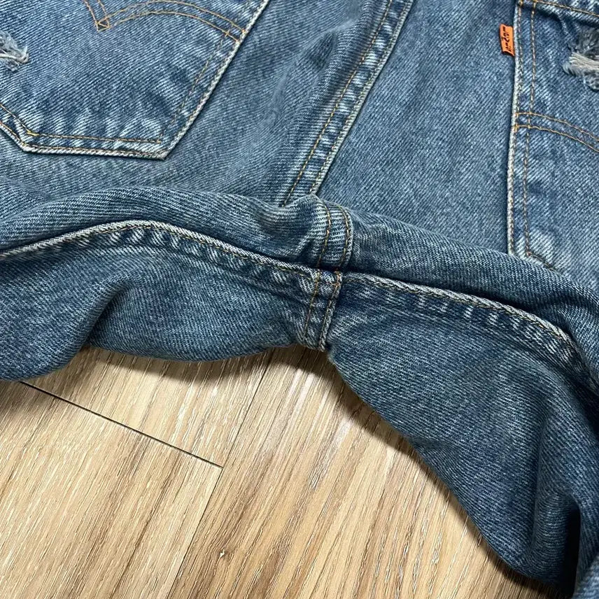 [SOLD OUT] 90s 리바이스 505 오렌지탭 청바지 33