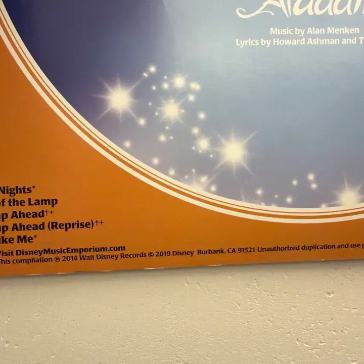 [BUNJANG] Disney Aladdin Picture LP / 디즈니 알라딘 픽쳐 LP
