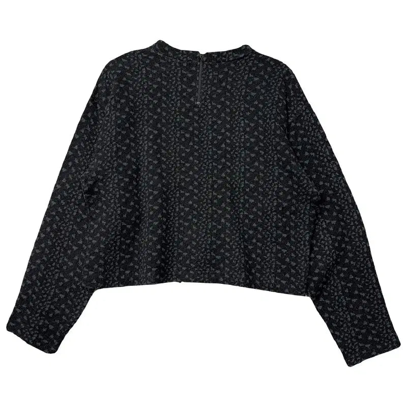 [BUNJANG] MESSAGERIE Dot Pattern Green Knit Sweater / MESSAGERIE 도트 패턴 그린 니트 M