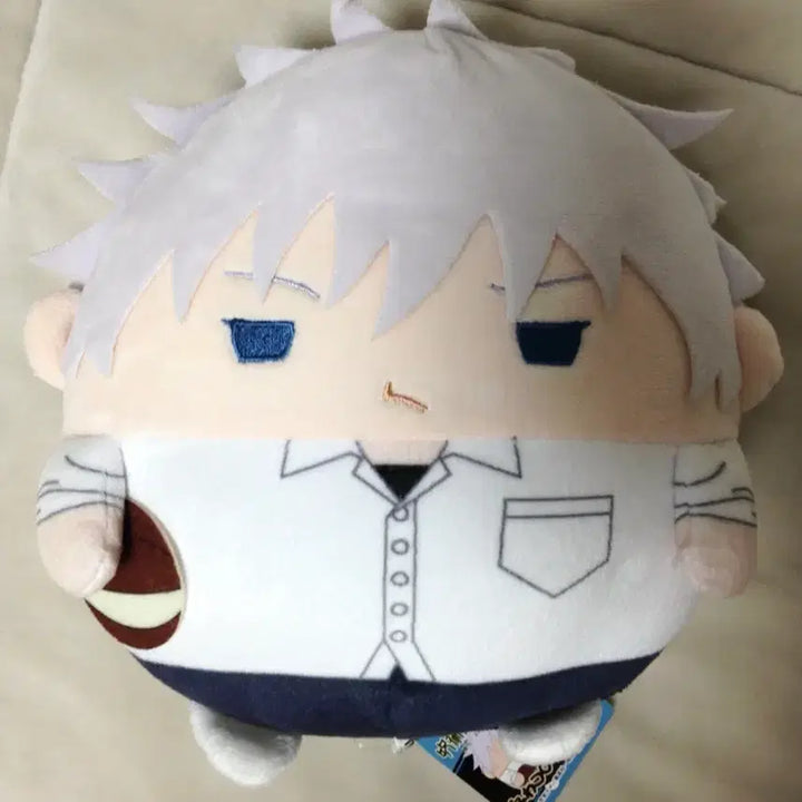 [BUNJANG] Jujutsu Kaisen Gojo Satoru Classic Version Fuwakororin M Size Plush / 주술회전 고죠 사토루 고전버전 후와코로링 m사이즈