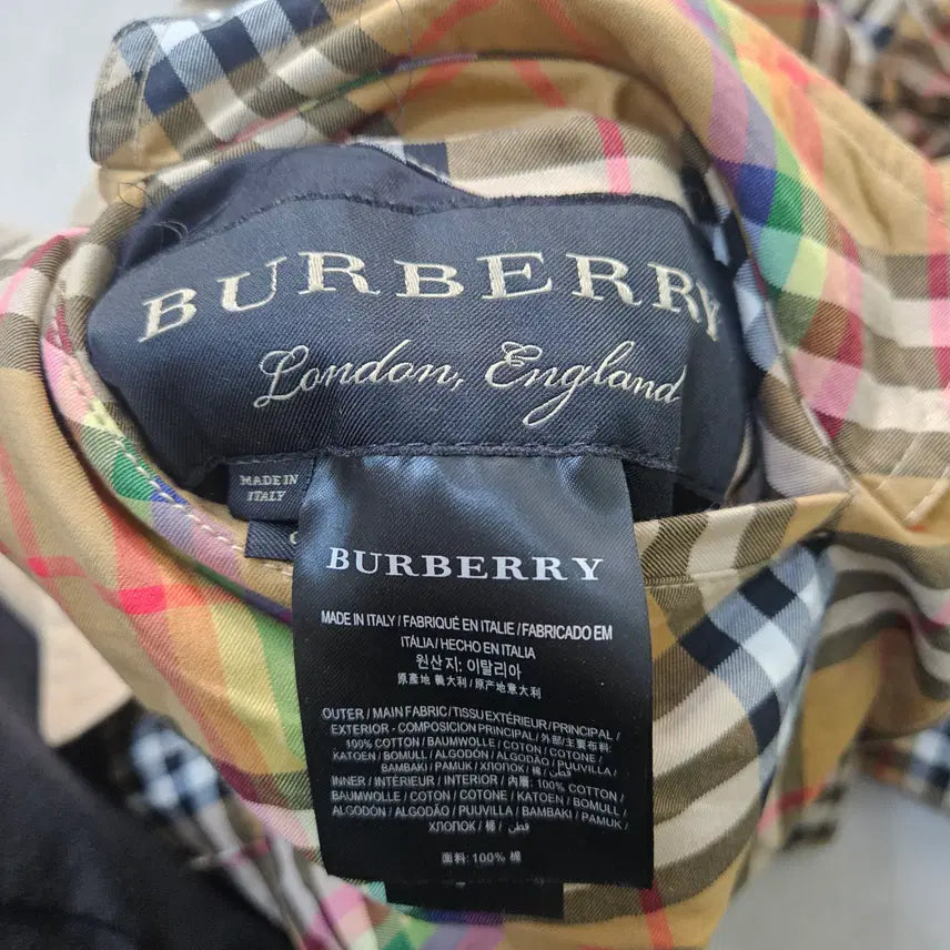 [BUNJANG] Burberry Reversible Harrington Jacket / L 버버리 체크 리버시블 헤링턴 자켓 0401Y