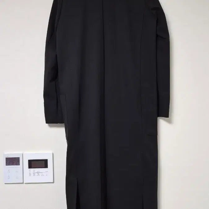 [BUNJANG] Black Long Coat / 여성 블랙 롱 코트  <새상품>