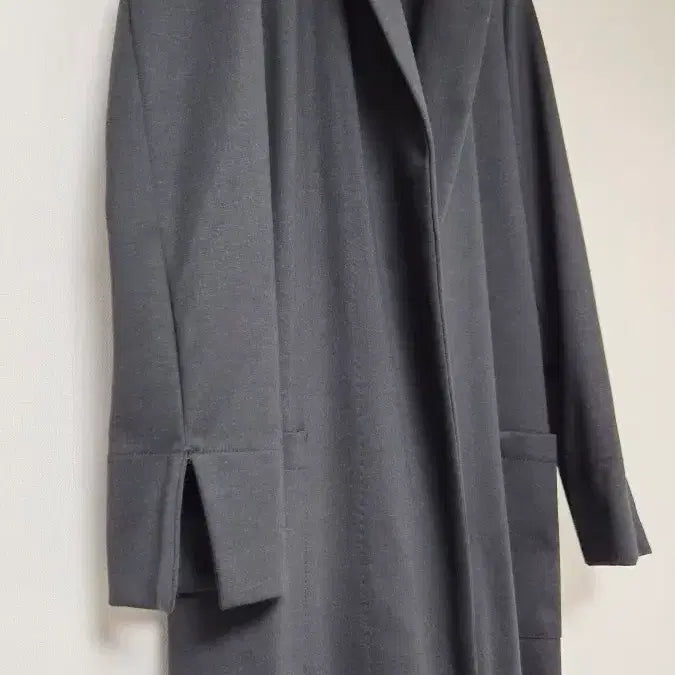[BUNJANG] Black Long Coat / 여성 블랙 롱 코트  <새상품>