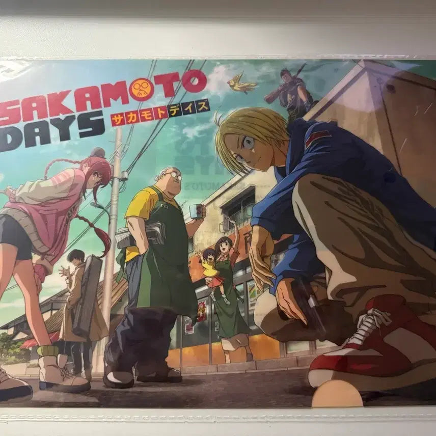 [BUNJANG] Sakamoto Days Clear File Bundle Set / 사카모토데이즈 팝업 클리어파일 일괄