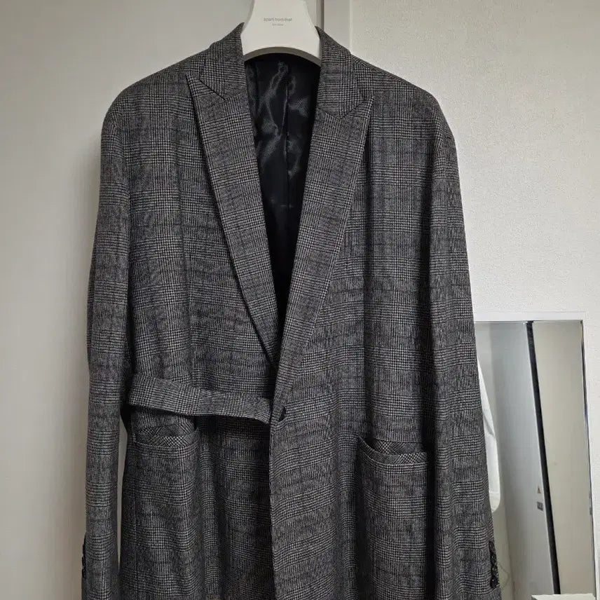 [BUNJANG] Poker Face Belted Blazer 48 / 포커페이스 벨티드 블레이저 48