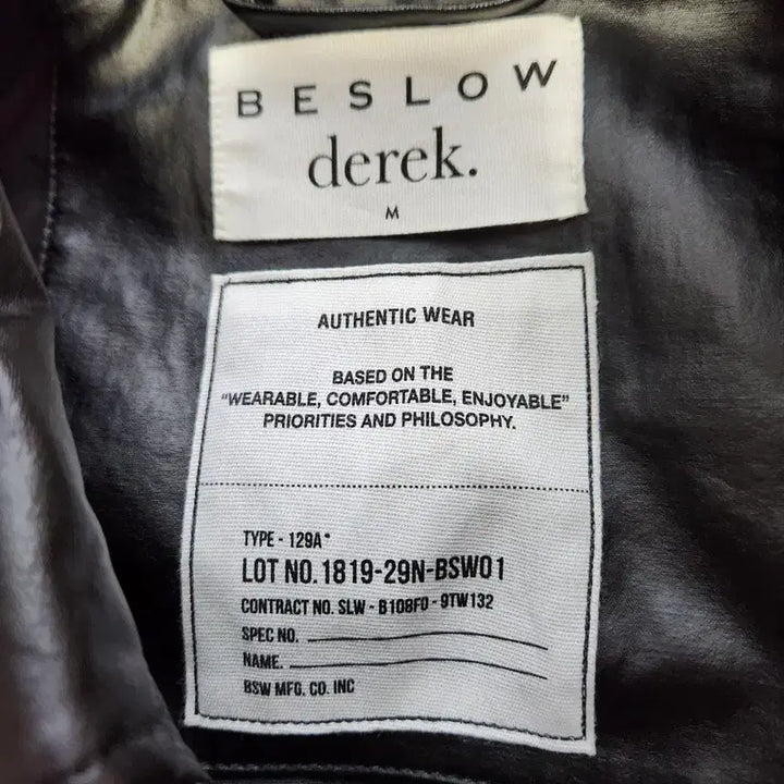[BUNJANG] BeSlow x Derek Heritage Hunting Jacket Black / 새제품 비슬로우X데릭 헤리티지 헌팅 자켓 블랙