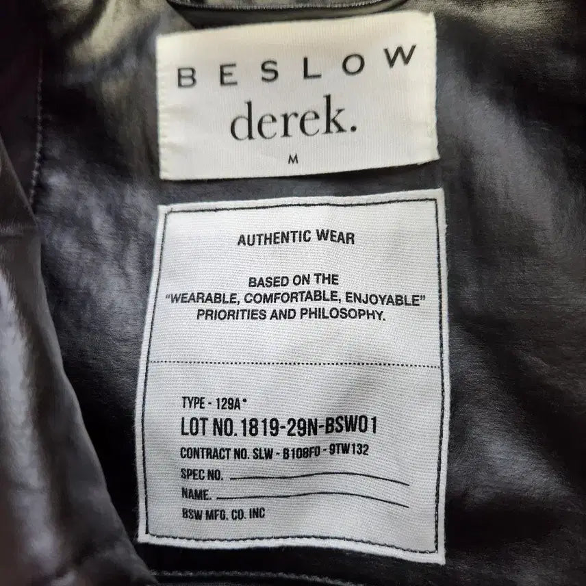 [BUNJANG] BeSlow x Derek Heritage Hunting Jacket Black / 새제품 비슬로우X데릭 헤리티지 헌팅 자켓 블랙