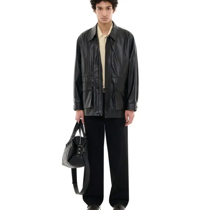 [BUNJANG] BeSlow x Derek Heritage Hunting Jacket Black / 새제품 비슬로우X데릭 헤리티지 헌팅 자켓 블랙