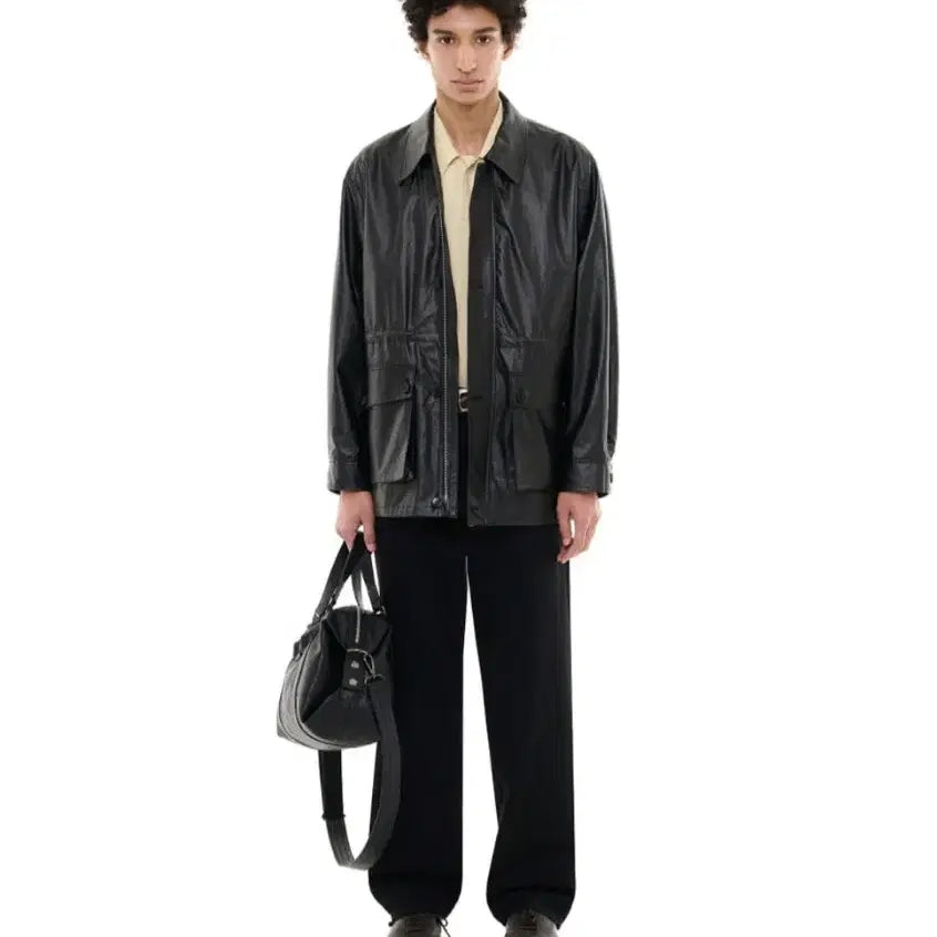 [BUNJANG] BeSlow x Derek Heritage Hunting Jacket Black / 새제품 비슬로우X데릭 헤리티지 헌팅 자켓 블랙