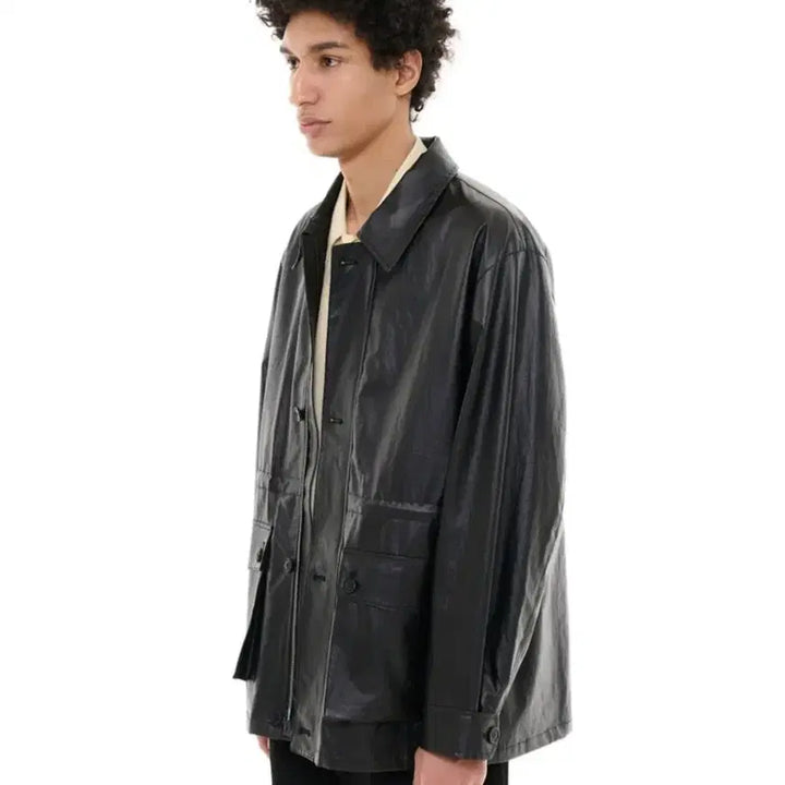 [BUNJANG] BeSlow x Derek Heritage Hunting Jacket Black / 새제품 비슬로우X데릭 헤리티지 헌팅 자켓 블랙