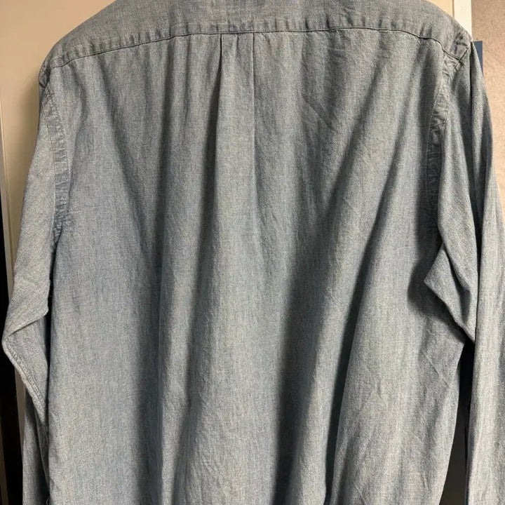 [BUNJANG] Polo Chambray Shirt Light Blue (Size L) / [L] 폴로 샴브레이 셔츠 연청 새상품