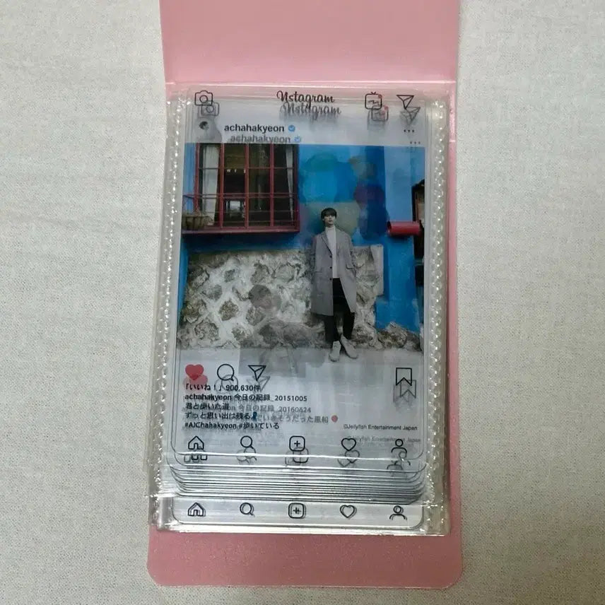 [BUNJANG] VIXX N Cha Hak Yeon Engages Clear Card Photocard Set (17 Types) / 빅스 엔 엔가에시 클리어 카드 포카 17종 세트 랜덤 굿즈 공식 차학연
