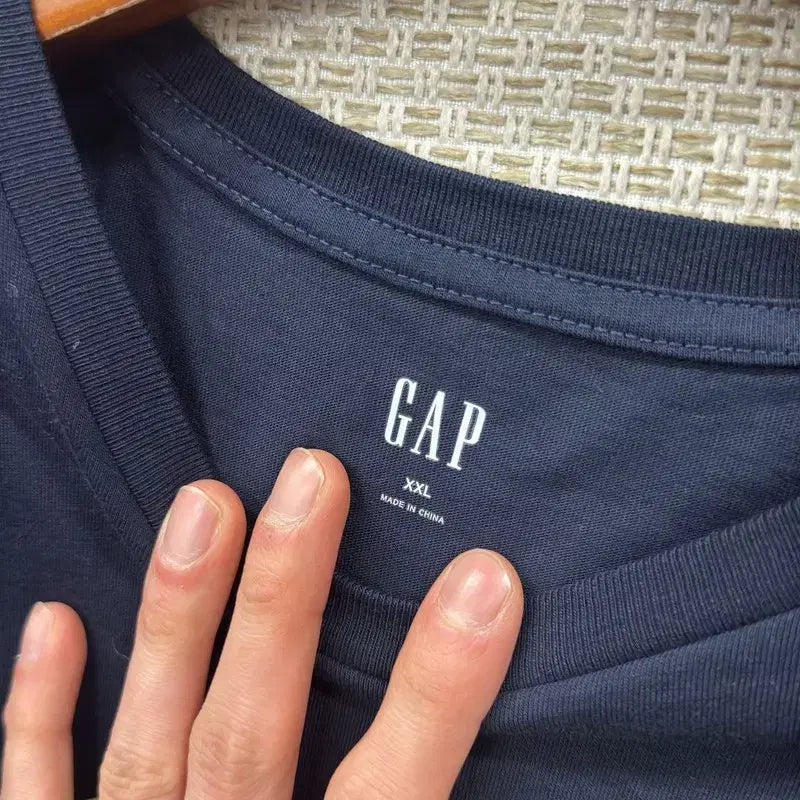 [BUNJANG] GAP Printed Short Sleeve T-shirt / 갭 GAP 캐주얼 프린팅 숏 반팔티 90 A08574
