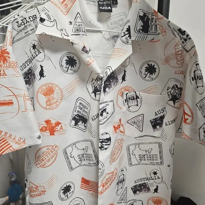 [BUNJANG] Pani Bottle Hawaiian Shirt / (가격내림)빠니보틀 화와이안 셔츠 굿즈