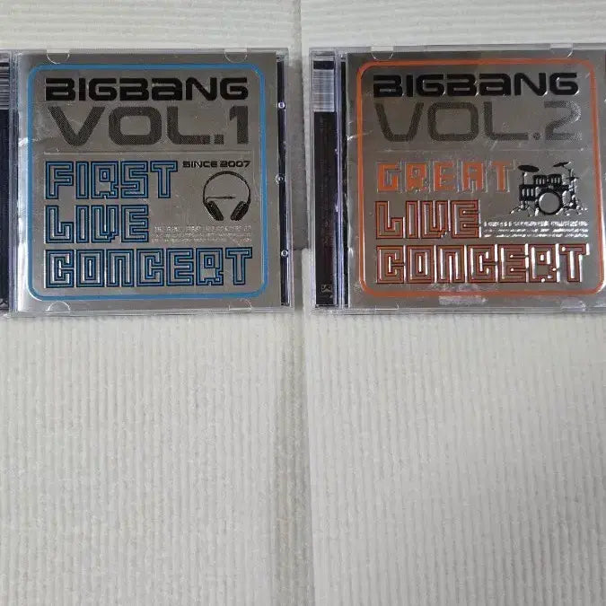 [SOLD OUT] 빅뱅앨범 라이브 콘서트 CD Vol.1+Vol.2 일괄판매