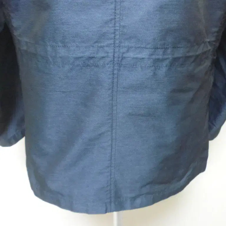 [BUNJANG] Bruno Baffi Linen Blazer Jacket Navy (Size 95) / (무료배송) 브루노바피/남성/춘추/점퍼식/린넥 자켓/95(M)새제품