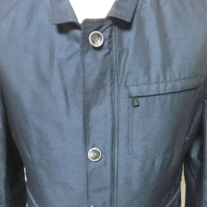 [BUNJANG] Bruno Baffi Linen Blazer Jacket Navy (Size 95) / (무료배송) 브루노바피/남성/춘추/점퍼식/린넥 자켓/95(M)새제품