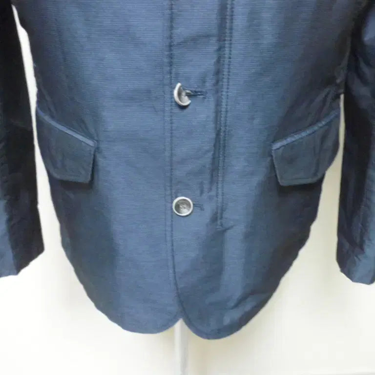 [BUNJANG] Bruno Baffi Linen Blazer Jacket Navy (Size 95) / (무료배송) 브루노바피/남성/춘추/점퍼식/린넥 자켓/95(M)새제품