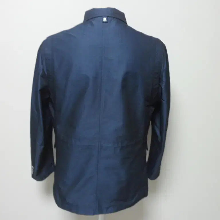 [BUNJANG] Bruno Baffi Linen Blazer Jacket Navy (Size 95) / (무료배송) 브루노바피/남성/춘추/점퍼식/린넥 자켓/95(M)새제품