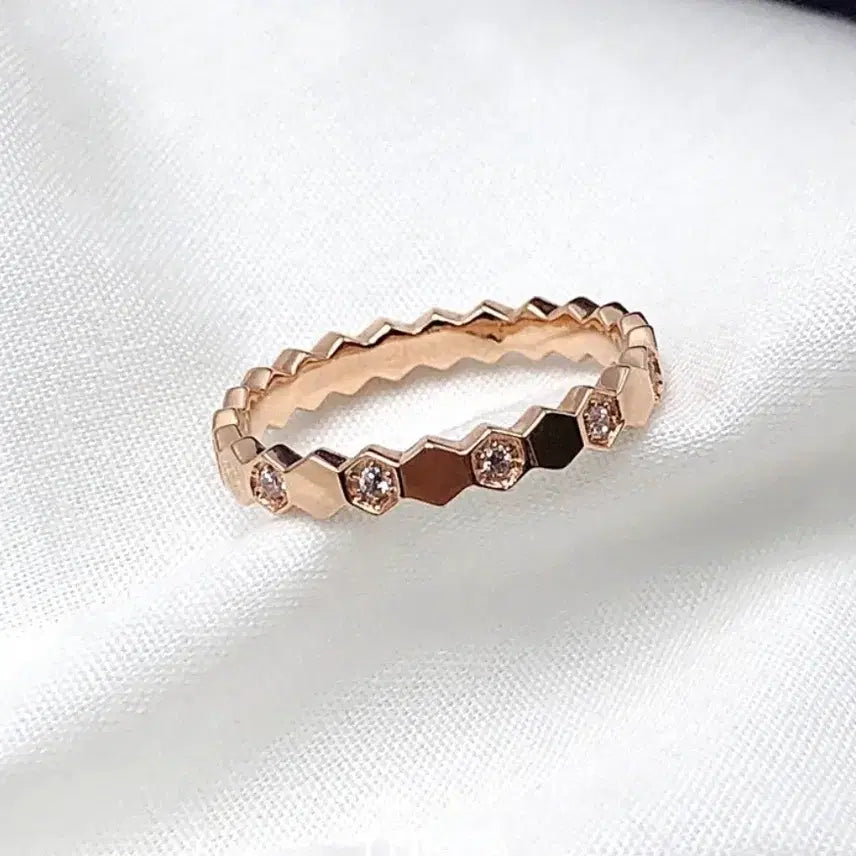 [BUNJANG] 14K Rose Gold Ring Size 10 / (정가650,000원) 14k반지