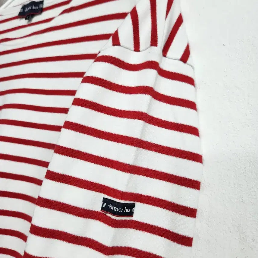 [BUNJANG] Armor Lux Striped T-shirt / 아머럭스Armor lux스트라이프 티셔츠 남성 90~95/여66반~77반