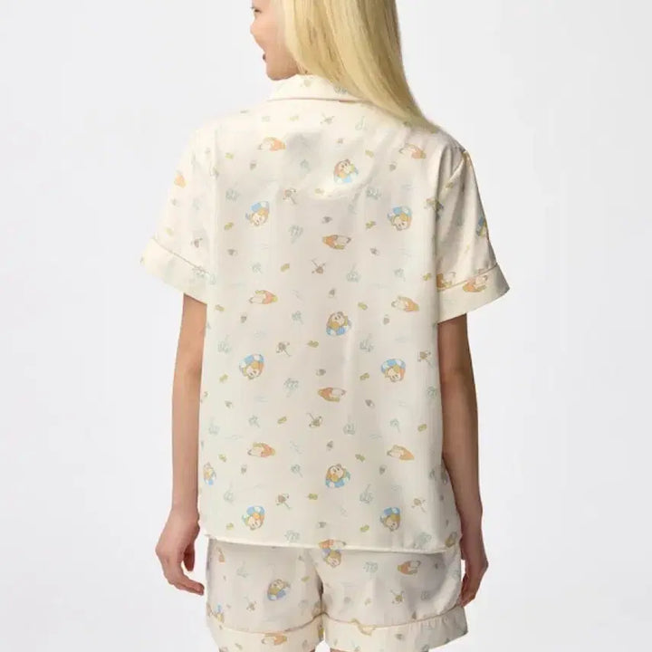 [BUNJANG] Kirby Satin Pajama Set / [5월 예약구매] 커비 새틴 파자마 세트