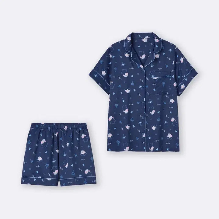 [BUNJANG] Kirby Satin Pajama Set / [5월 예약구매] 커비 새틴 파자마 세트