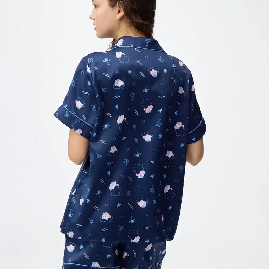 [BUNJANG] Kirby Satin Pajama Set / [5월 예약구매] 커비 새틴 파자마 세트