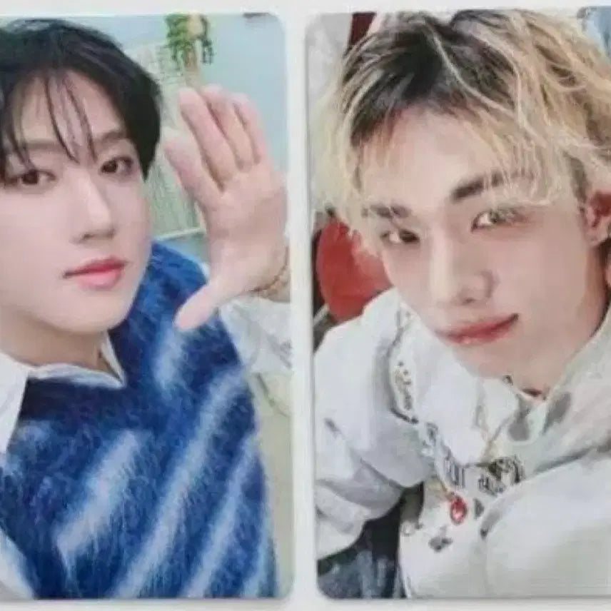 [BUNJANG] Stray Kids Changbin &amp; Hyunjin POB Photocard Set / 스트레이키즈 스키즈 팬미팅 온라인 MD 4만원 특전 포카 창빈+현진