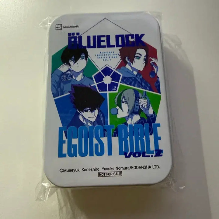 [BUNJANG] Blue Lock Egoist Bible 2 Tin Case + Photocard Set / 블루락 에고이스트 바이블2 틴케이스+포토카드 세트