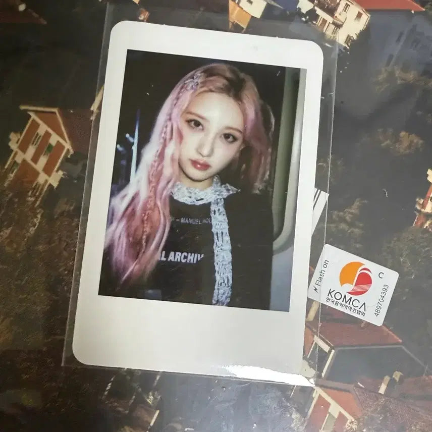 [BUNJANG] IVE Gaeul Lucky Draw Polaroid / 아이브 럭드 아트뮤직 가을 폴라