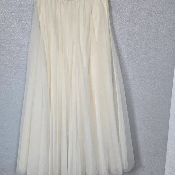 [SOLD OUT] 아이보리 앙사 튤스커트 66