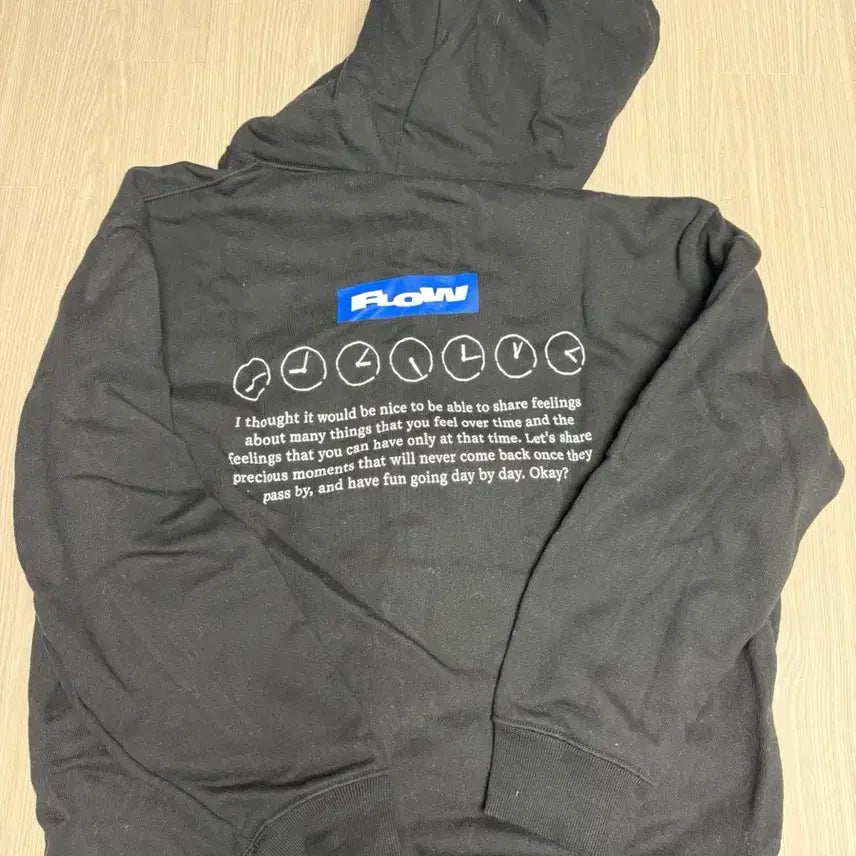 [BUNJANG] Onew Flow Hoodie Zip-up / 온유 플로우 flow 후드집업