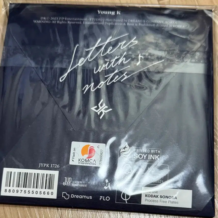 [BUNJANG] Young K [Letters with no one] Digipack Album / 영케이 레윗노 디지팩