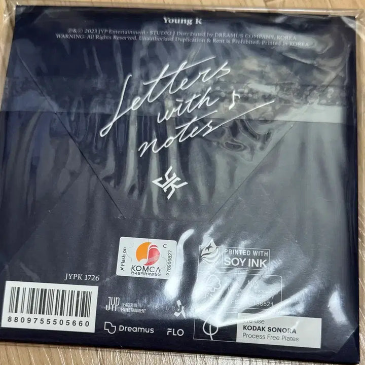 [BUNJANG] Young K [Letters with no one] Digipack Album / 영케이 레윗노 디지팩