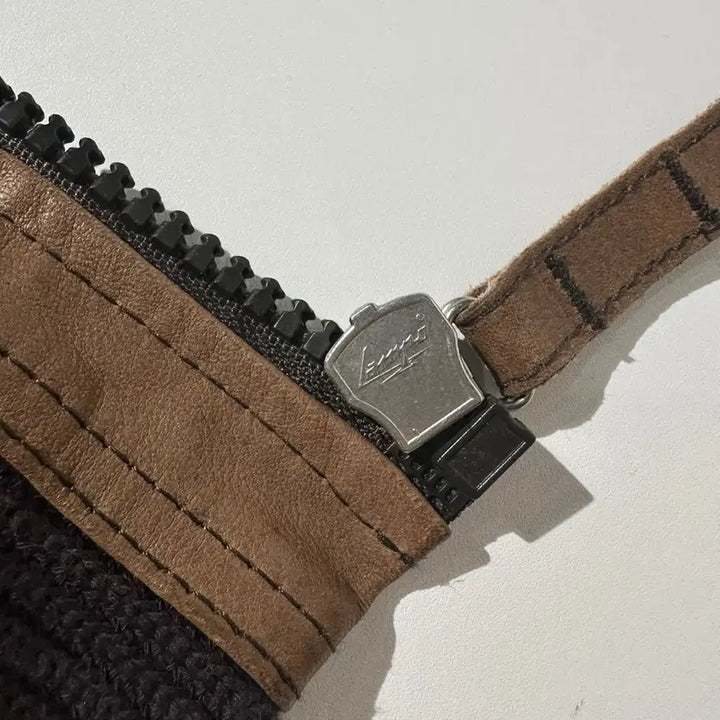 [SOLD OUT] [XL] Diesel 디젤 웨스턴 체크 후리스 베스트 조끼