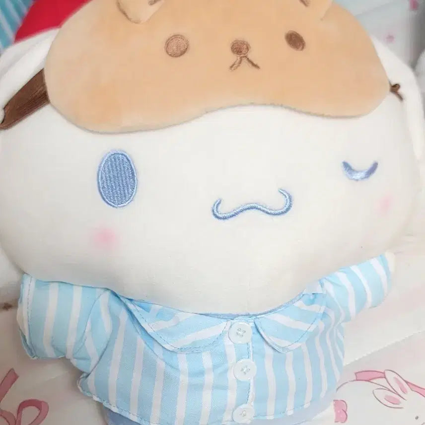 [BUNJANG] Sanrio Cinnamoroll Pajama Medium Plush / [산리오정품] 시나모롤 파자마 중형인형