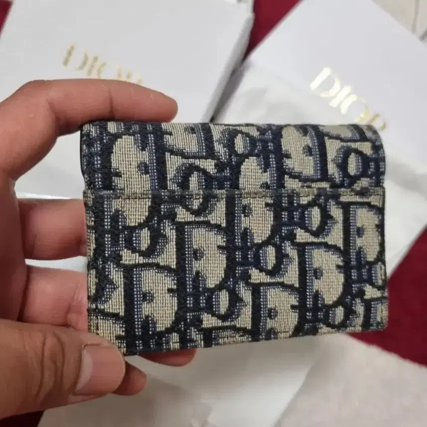 [BUNJANG] Dior Oblique Saddle Card Wallet / 디올 오블리크 새들 카드지갑
