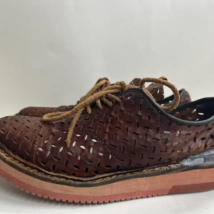 [BUNJANG] Visvim Patrician Perf-Folk Leather Shoes / VISVIM 올드비즈빔 페트리션포크 퍼프 270