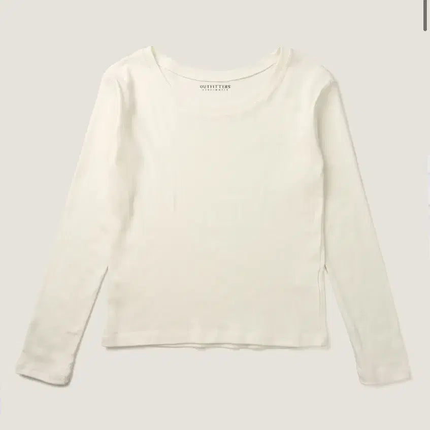 [BUNJANG] Randomwalk Outfitters Smooth Scoop Neck Top - Natural / 랜덤워크 아웃피터스 티셔츠