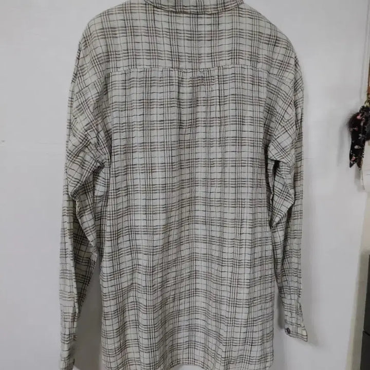 [BUNJANG] Thursday Island Embroidered Check Blouse / 새상품 S 앞자수 체크 블라우스  써스데이아일랜드